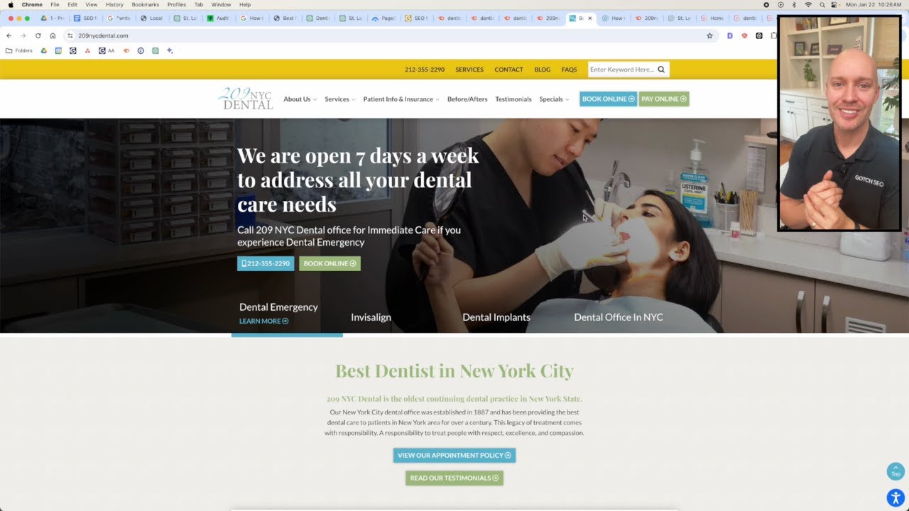 Creating SEO Content using NLP Keywords and Surfers Guidelines: Dentists Guide