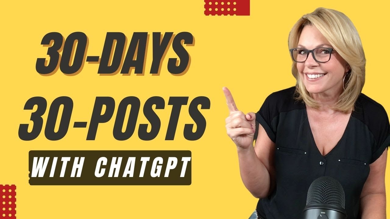 30 Days of ChatGPT: Transform Your Real Estate Social Media Strategy