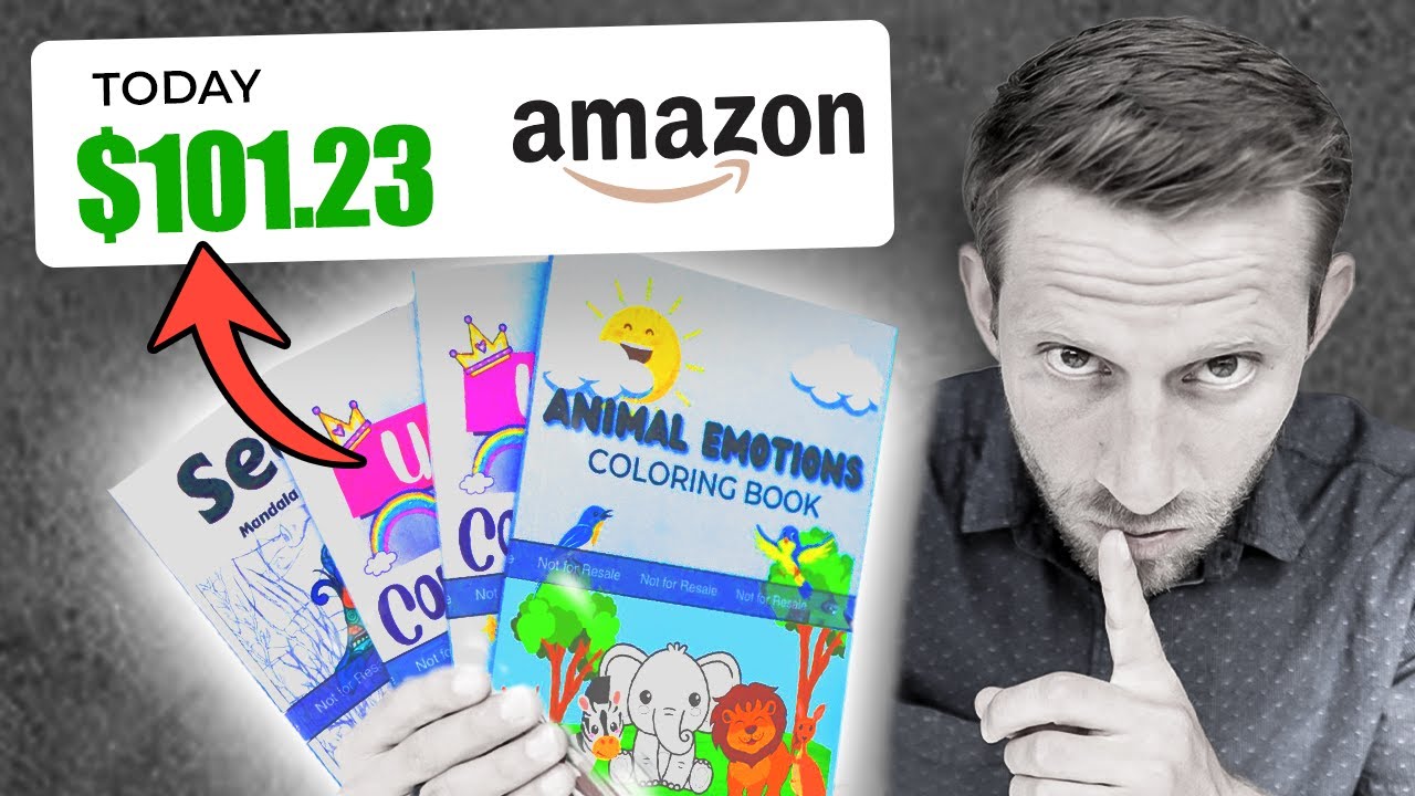 How to Make $120/Day Selling Coloring Books Made by AI