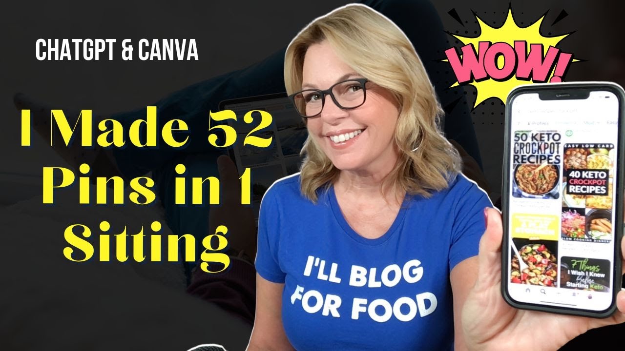 Leveraging ChatGPT and Canva for Creating 52 Pins per Week: Insights from Lori Ballen’s Video