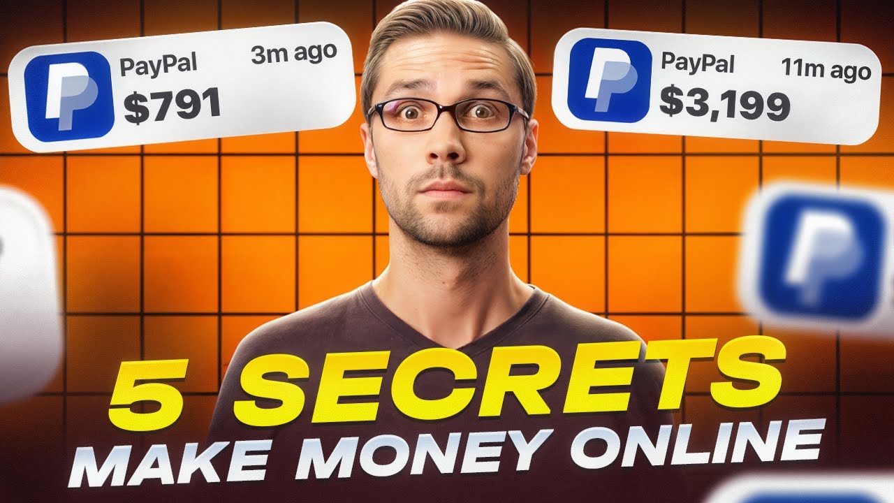 5 Secrets to Make Money Online (Easy Side Hustle)