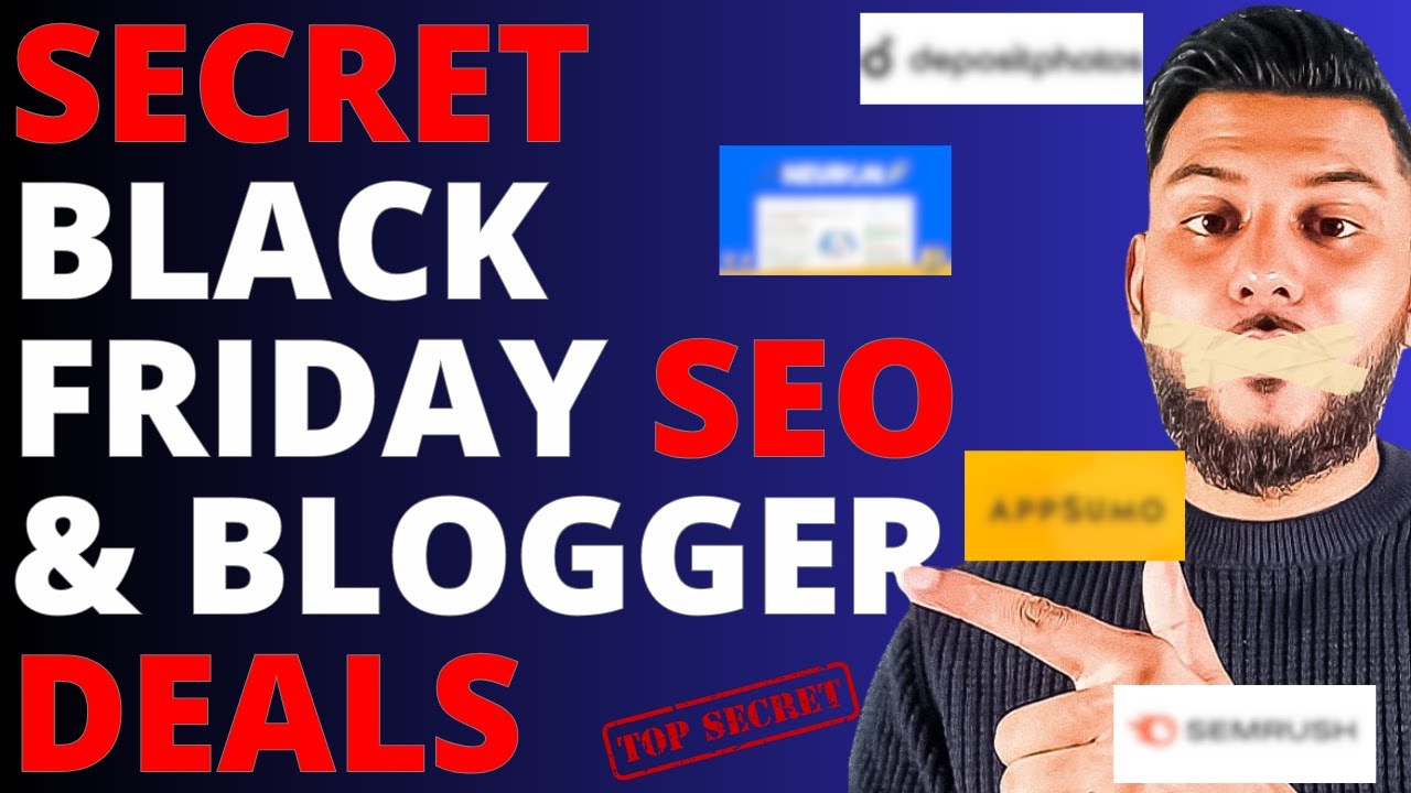 7+ Best Black Friday Deals For SEO & Blogging