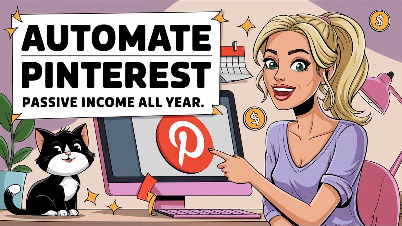 Automate Pinterest for passive income