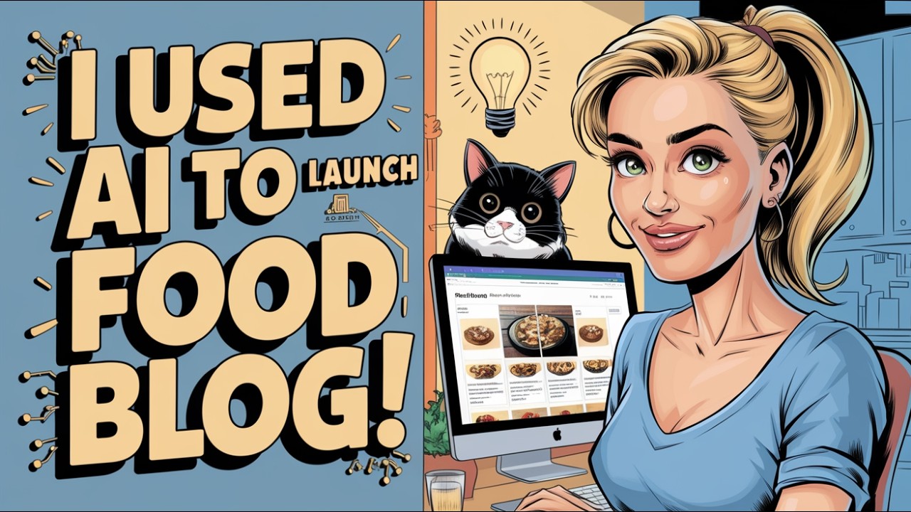 Step-by-step guide on launching a profitable food blog using AI tools