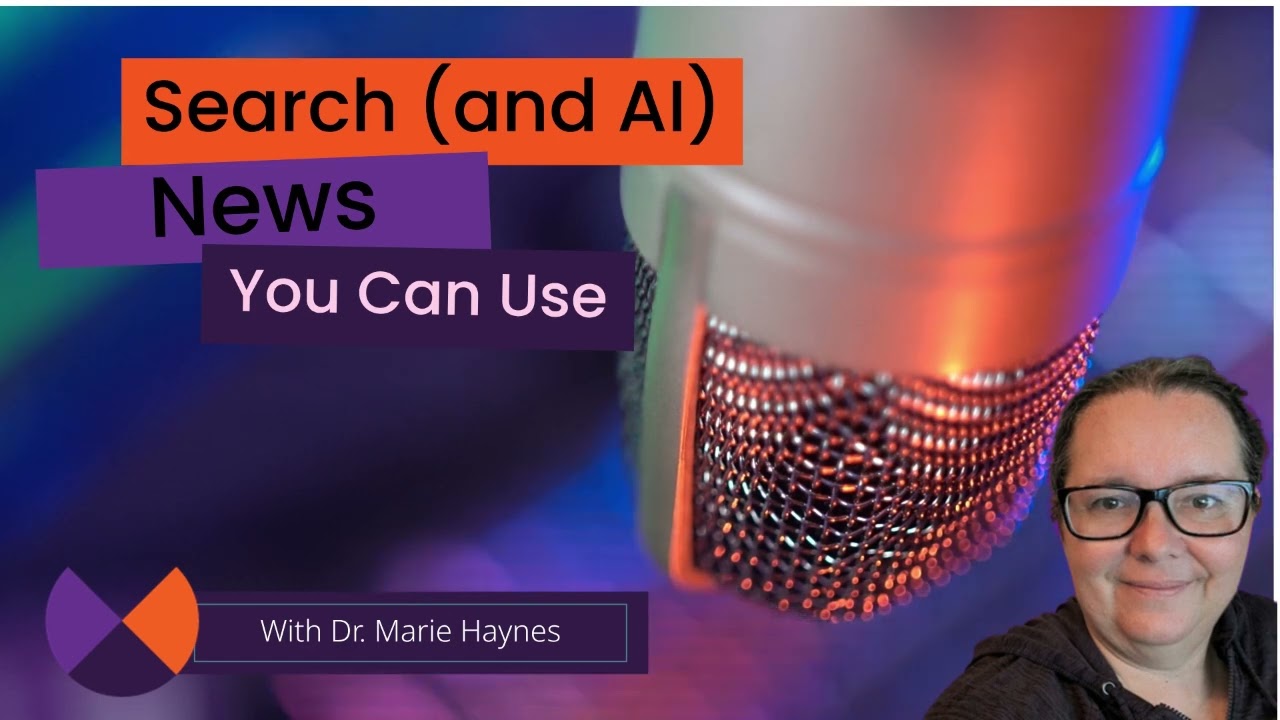 Dr. Marie Haynes hosts a podcast called Search News You Can Use